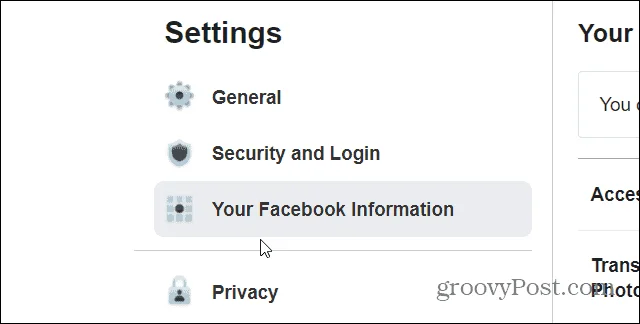 Cómo descargar una copia de todas tus imágenes, videos y datos de Facebook