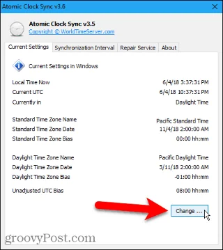 Cara Menyegerakkan Jam dalam Windows 10 dengan Internet atau Masa Atom
