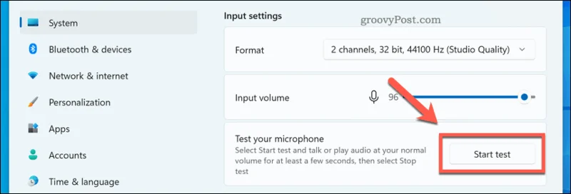 Cara Menguji Mikrofon pada Windows 11