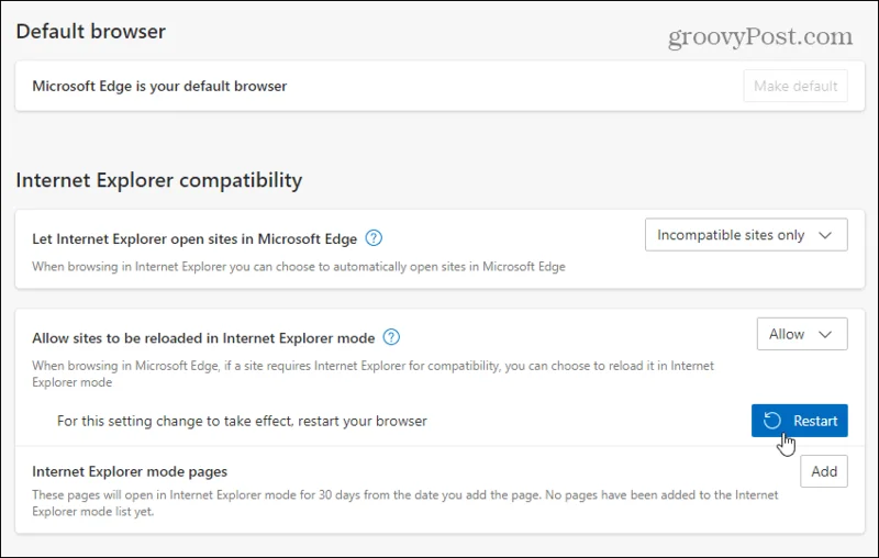 Cara Menggunakan Internet Explorer pada Windows 11