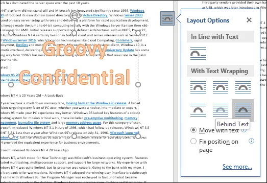 So fügen Sie Dokumenten in Microsoft Word ein Wasserzeichen hinzu