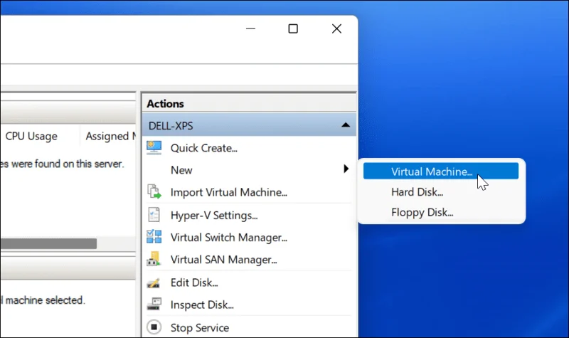 Cómo crear una máquina virtual en Windows 11