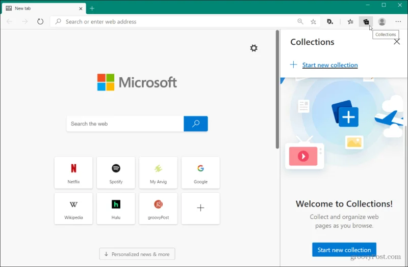 Cómo habilitar la función Colecciones en Microsoft Edge (actualizado)