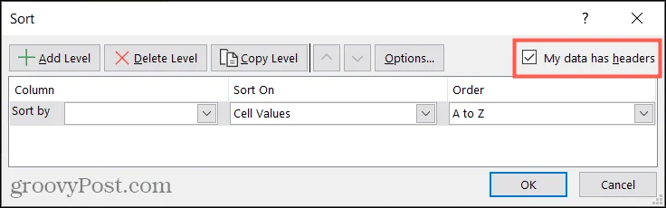 Cómo usar la función de clasificación personalizada en Microsoft Excel