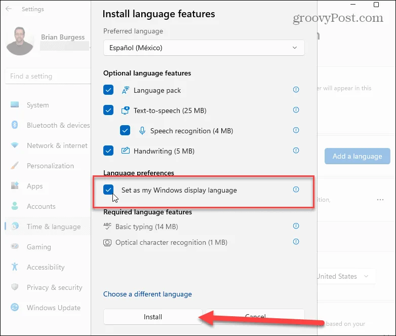 Cara Menukar Bahasa dalam Windows 11