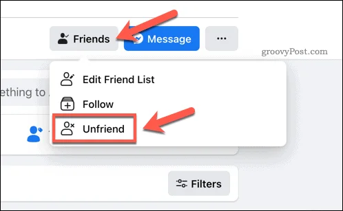 Cómo desbloquear a alguien en Facebook pero bloquear publicaciones molestas