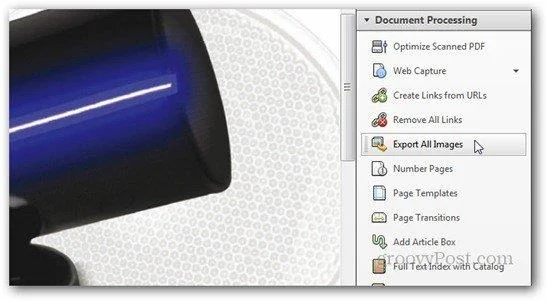 Adobe Acrobat Pro: Cara Mengekstrak Imej Daripada PDF