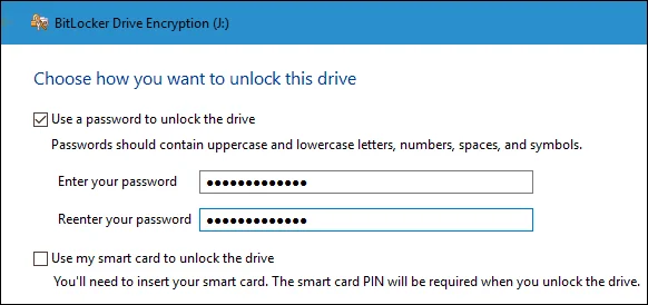 Cómo cifrar una unidad flash USB o una tarjeta SD con Windows 10