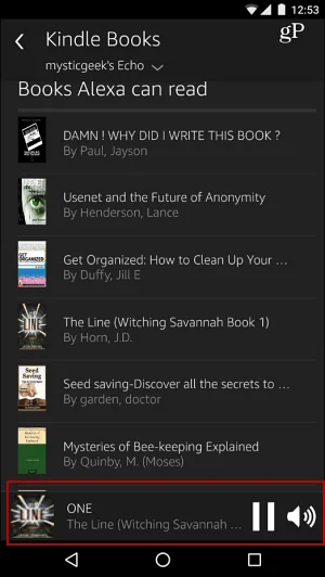 Cómo encontrar libros electrónicos de Kindle que Alexa pueda leer para usted