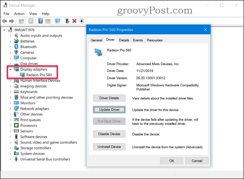 Cómo arreglar una pantalla negra después de ajustar la configuración de pantalla en Windows 10