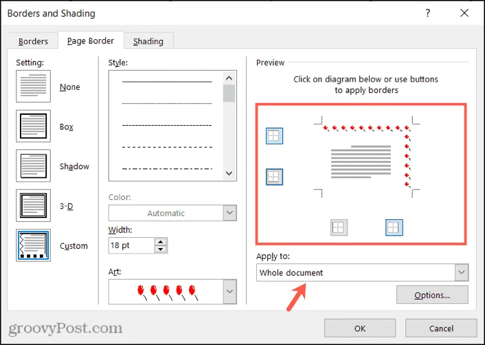 Comment ajouter une bordure à une page dans Microsoft Word