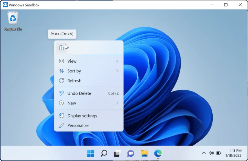 Cómo configurar Windows Sandbox en Windows 11