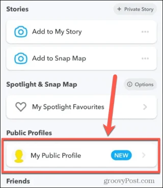 Cómo hacer un perfil público en Snapchat