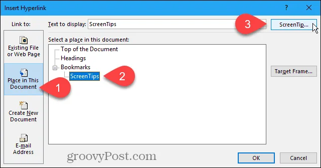 Cara Bekerja Dengan Petua Skrin dalam Microsoft Word