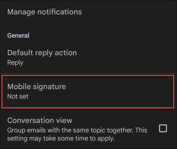 Cara Menukar Tandatangan dalam Gmail