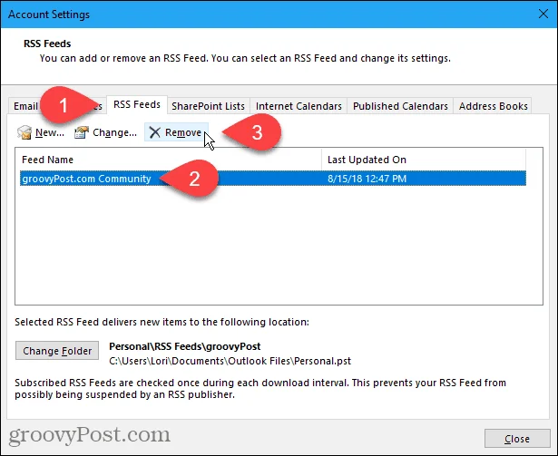 Cara Menambah Suapan RSS ke Microsoft Outlook