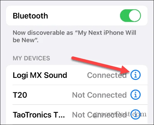 Cara Menukar Nama Bluetooth pada iPhone