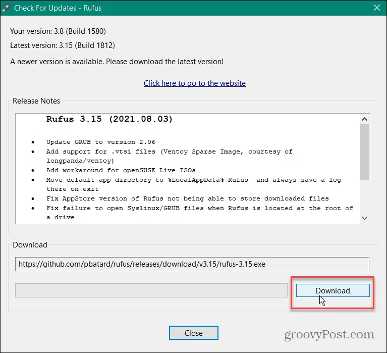 So erstellen Sie mit Rufus ein bootfähiges USB-Laufwerk für Windows 11
