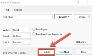 Cara Mencari Sel Bercantum dalam Excel (Dan Buangnya)