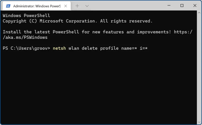 Cara Melupakan Rangkaian Wi-Fi pada Windows 11
