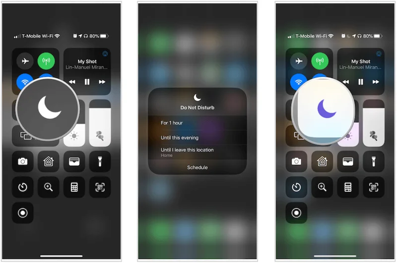 Cómo usar No molestar en iPhone