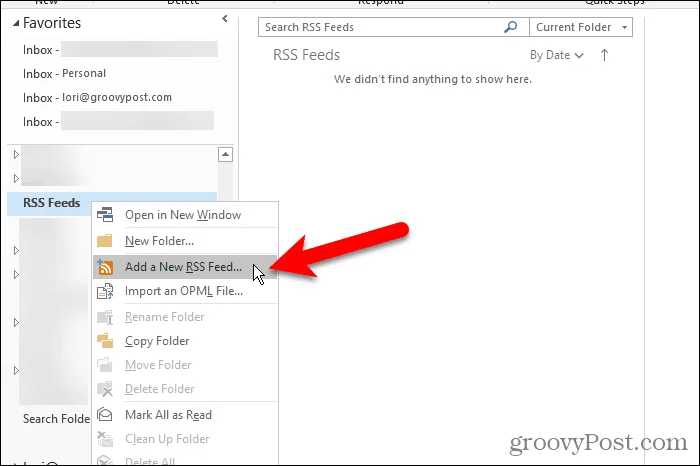Cara Menambah Suapan RSS ke Microsoft Outlook