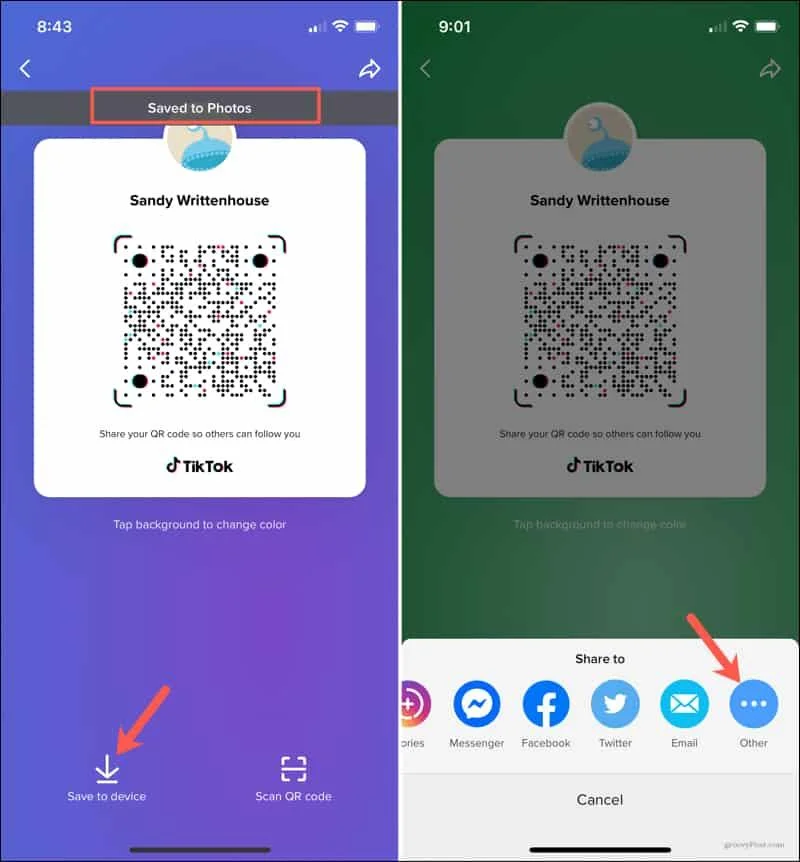 Cara Mencari dan Berkongsi Kod QR TikTok Anda