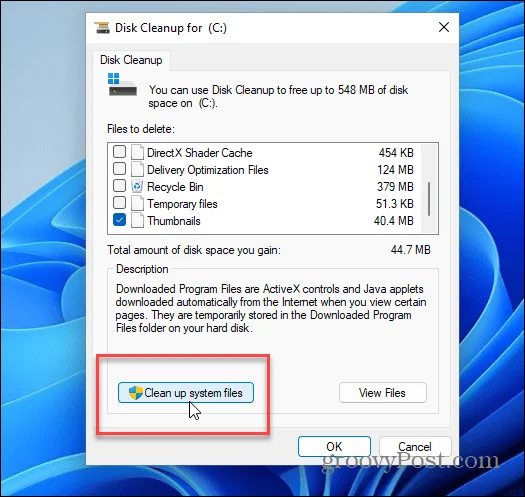 Cómo eliminar la carpeta Windows.old en Windows 11