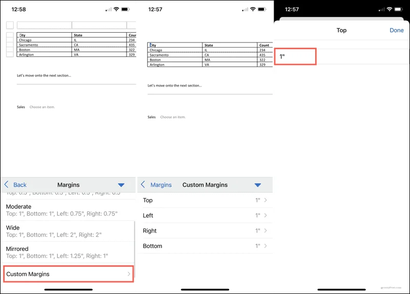Cómo cambiar los márgenes en Microsoft Word
