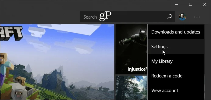 Cara Melumpuhkan Autoplay Video dalam Windows 10 Microsoft Store