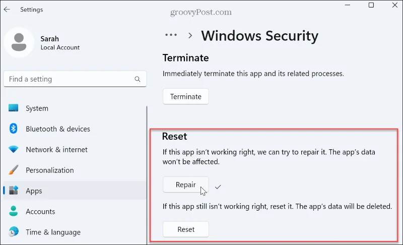Как исправить мерцающий экран в Windows 11