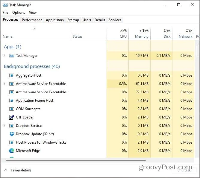 Bagaimana untuk membuka Pengurus Tugas pada Windows 11