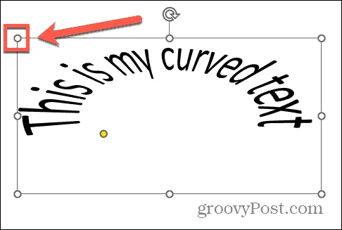 Cara Membuat Lengkung Teks dalam PowerPoint