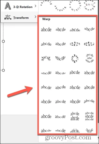 Cara Membuat Lengkung Teks dalam PowerPoint