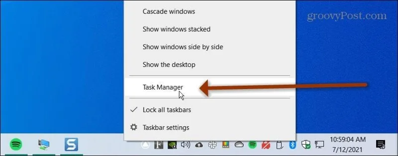 Bagaimana untuk membuka Pengurus Tugas pada Windows 11