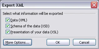 Exportando dados do Access 2003 para XML