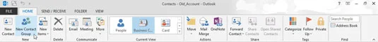 So erstellen Sie eine Kontaktgruppe in Outlook 2013