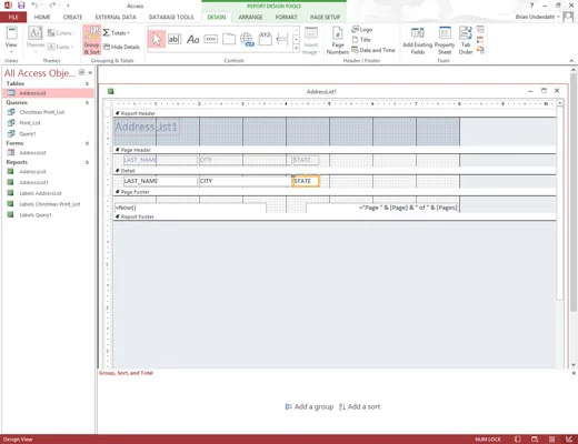 So erstellen Sie eine bedingte Formatierung in Access 2013