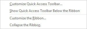 Como personalizar a faixa de opções do Outlook 2013
