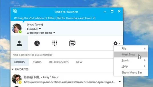 Cómo programar una reunión de Skype