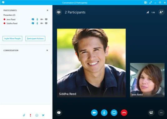 Fotos de perfil no Skype for Business