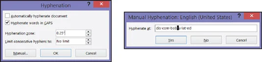 Cómo usar guiones en Word 2016