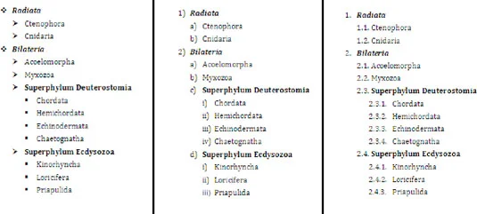 Como criar uma lista multinível no Word 2016