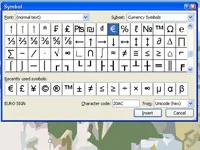 So geben Sie Symbole, Fremdzeichen, Anführungszeichen und Bindestriche in PowerPoint 2007-Folien ein