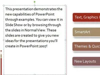 So verschieben Sie PowerPoint 2007-Objekte auf einer Folie