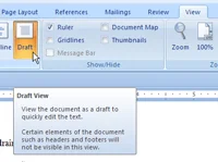 So verbergen Sie Kommentare in einem Word 2007-Dokument