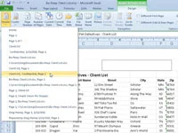 Hinzufügen einer Standardkopf- oder Fußzeile in Excel 2010