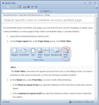 So erhalten Sie Hilfe in Excel 2010