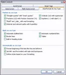 So deaktivieren Sie AutoFormat in Word 2007