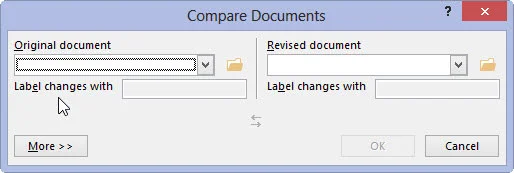 So vergleichen Sie zwei Versionen eines Dokuments in Word 2013